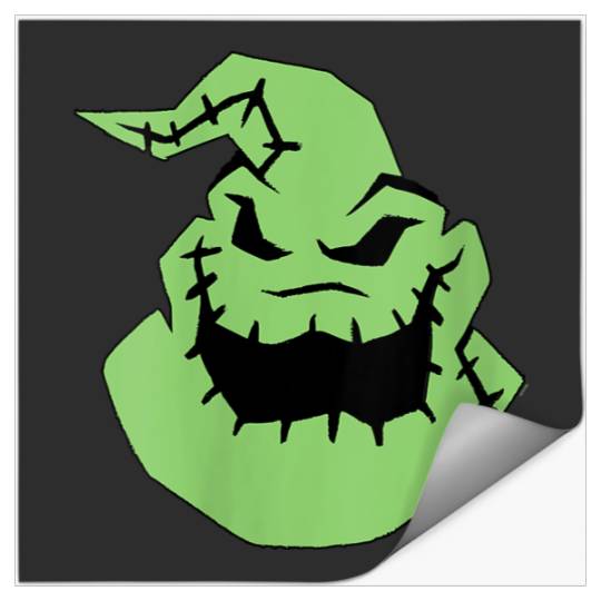Disneyss The Nightmare Before Christmas Oogie Boogie Big Faces Stickers