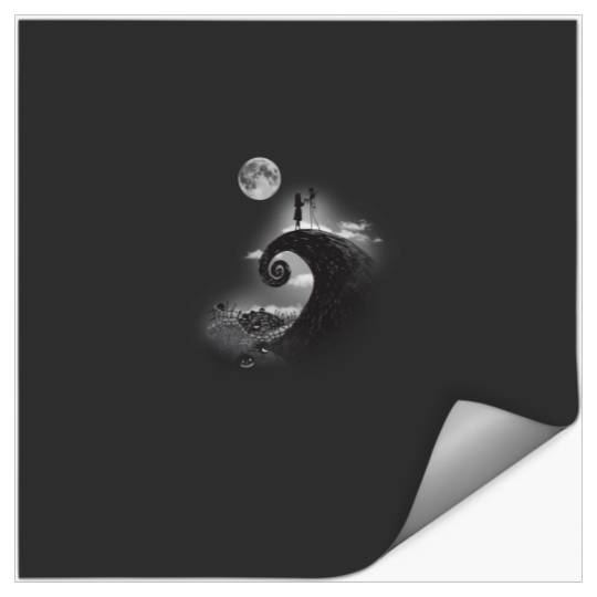 Disneyss Nightmare Before Christmas Jack And Sally Stickers