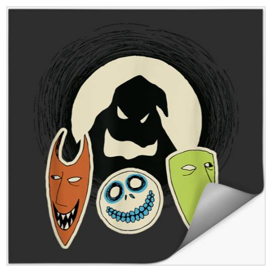 Disneyss The Nightmare Before Christmas Oogie Boogie Friends Stickers