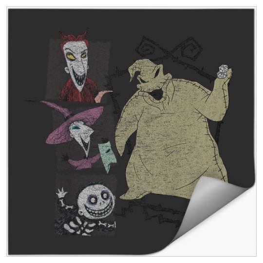 Disneyss Nightmare Before Christmas Oogie Boogie Stickers