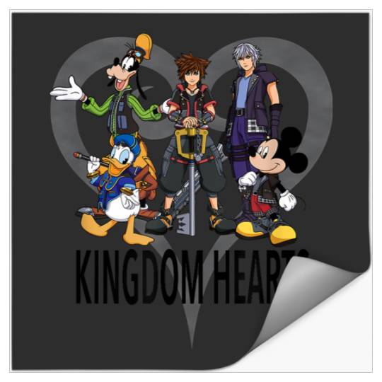 Disneyss Kingdom Hearts Iii Characters And Symbol Stickers