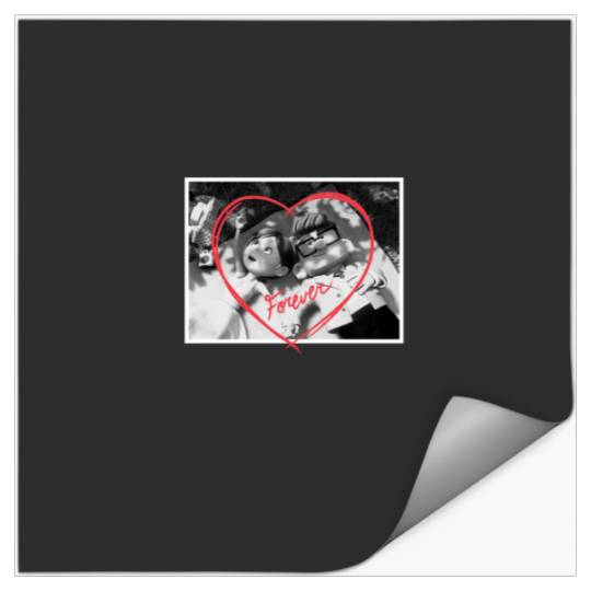 Disneyss Pixars Up Carl And Ellie Forever Heart Stickers