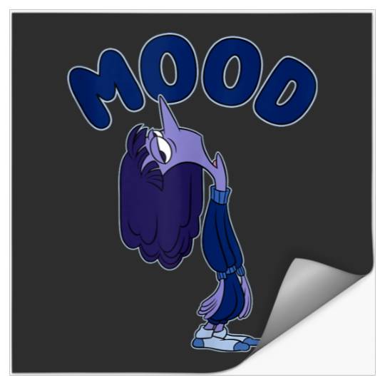 Disney pixars Inside Out 2 Mood Ennui Bored Shot Stickers