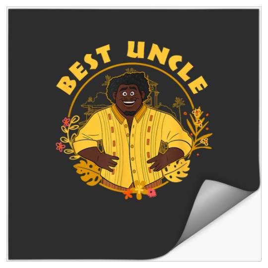 Disney Encanto Felix Best Uncle Poster Stickers