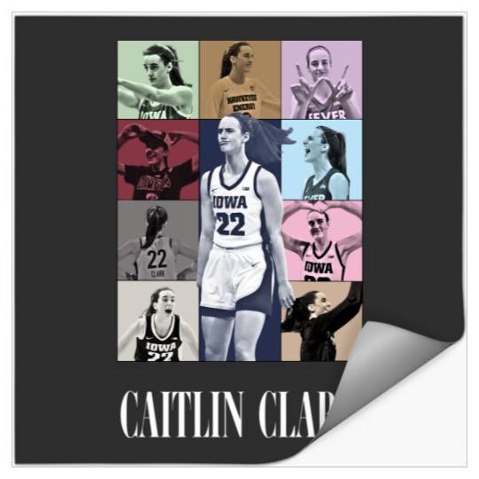 Caitlin Clark Eras Tour Stickers