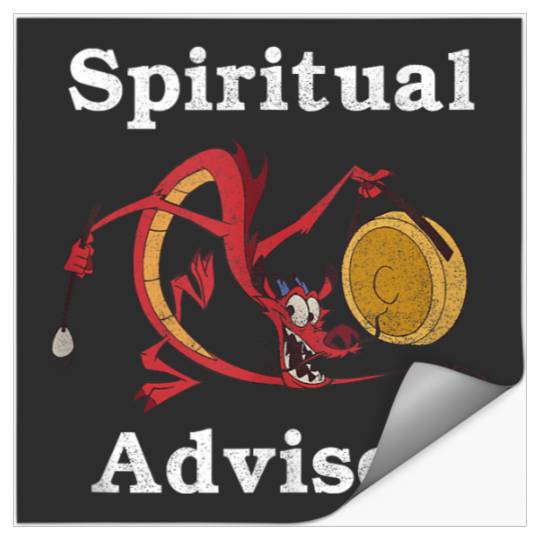Disney Mulan Mushu Spiritual Advisor Stickers