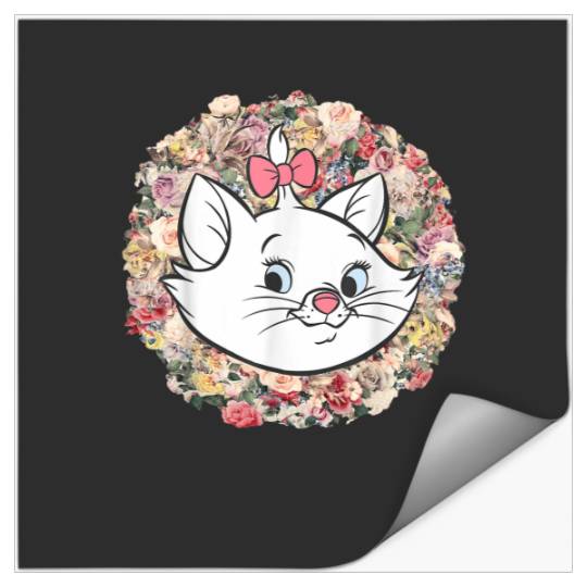 Disney The Aristocats Marie Floral Portrait Stickers
