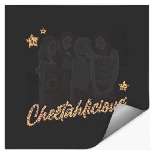 Disney The Cheetah Girls Cheetahlicious  Group Shot Stickers