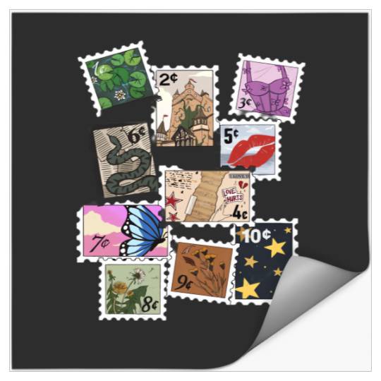 Taylors Swift Eras Tour Paris Night 3 Outfits Zipper Pouch Stickers