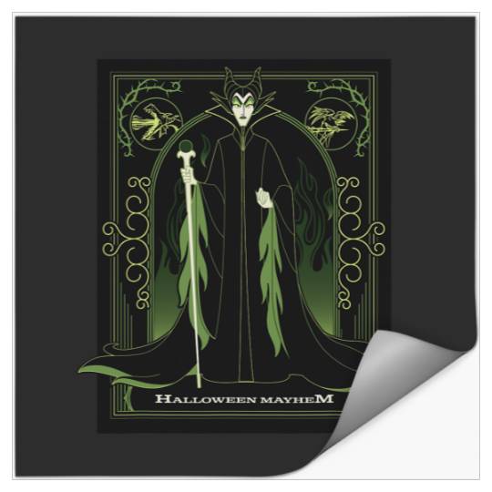 Disney Villains Maleficent Sleeping Beauty Halloween Mayhem Stickers
