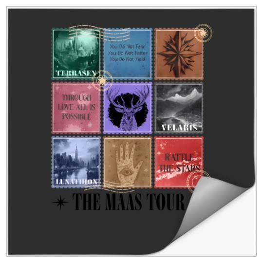 Discover Sarah J. Maas Eras Tour Shirt-The Maas Tour Tee Acotar 1317 Stickers