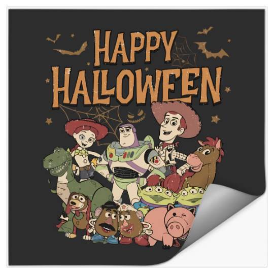 Disney Toy Story Happy Halloween , Toy Story , Disney Halloween Stickers