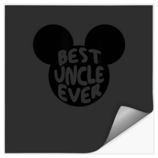 Disney Mickey And Friends Best Uncle Ever Mickey Stickers