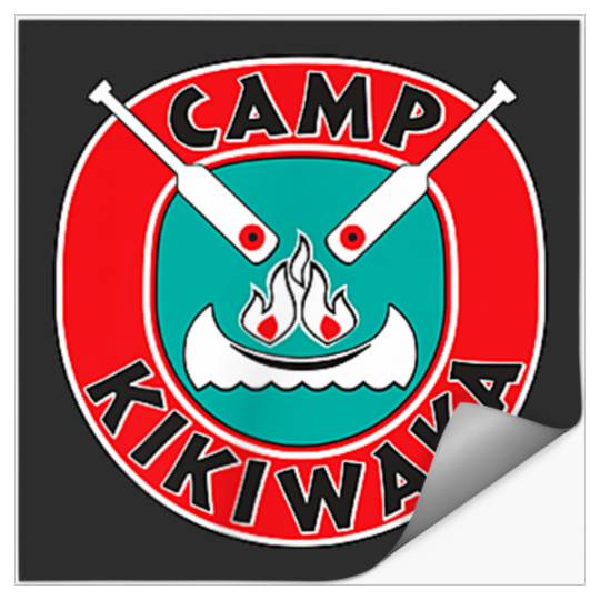 Disneyss Channel Bunk'd Camp Kikiwaka Small Print Stickers