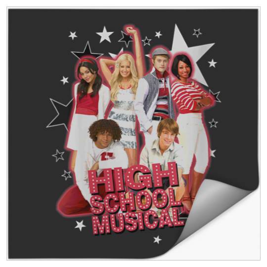 Disneyss High School Musical The Series Vintages Group shots Stickers