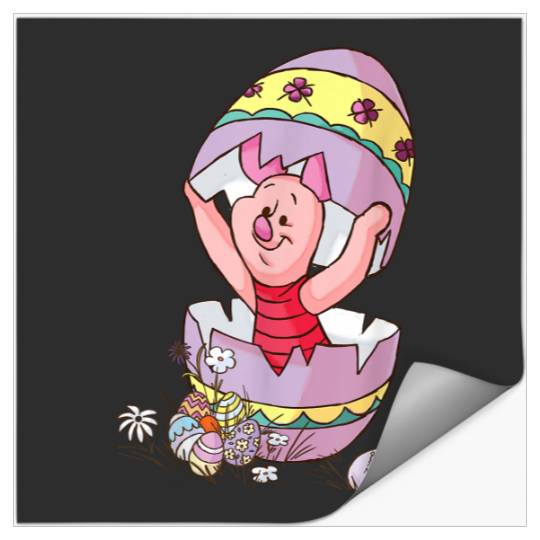 Disneyss Winnie The Pooh Piglet Easter Egg Stickers