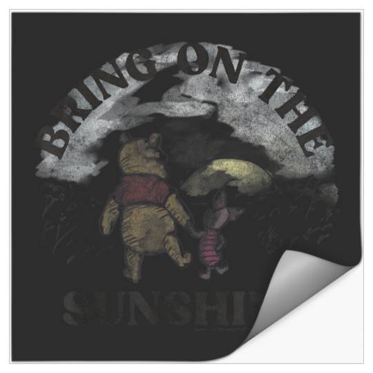 Disneyss Winnie The Pooh Piglet And Pooh Bring On The Sunshine Stickers