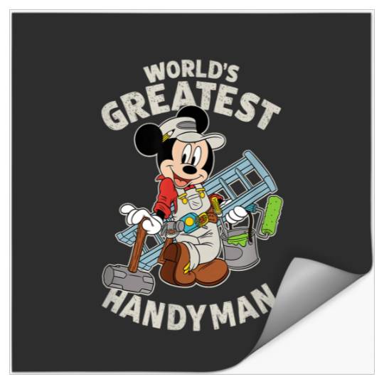 Disney Mickey Mouse Worlds Greatest Handyman Stickers