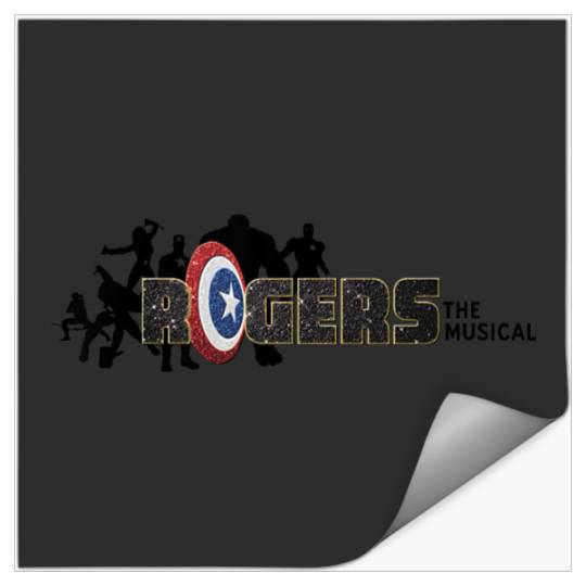 Marvels Hawkeye Disneyss Plus Rogers The Musical Silhouette Stickers