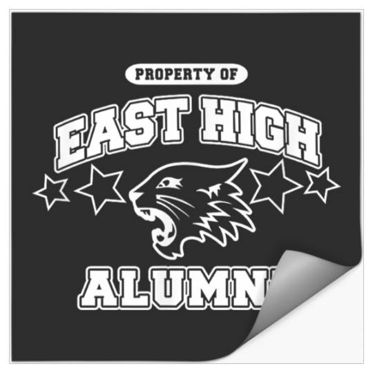 Disneyss High School Musical The Series East High Alumni Logo Stickers