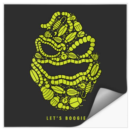 Disneyss The Nightmare Before Christmas Oogie Boogie Bugs Stickers