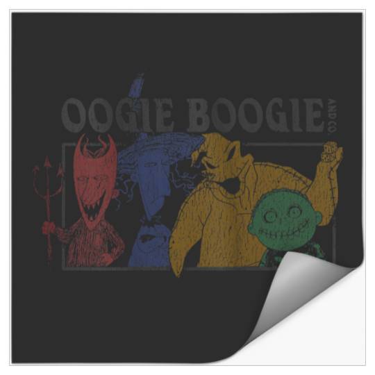 Disneyss The Nightmare Before Christmas Oogie Boogie Co Stickers