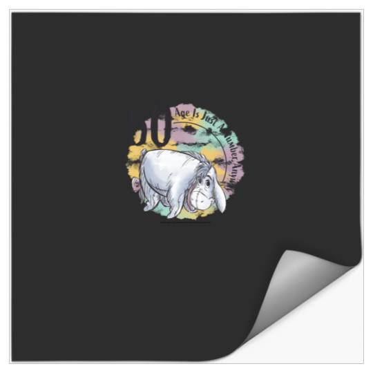 Disneyss Winnie The Pooh Birthday Eeyore Sixtieth Birthday Stickers