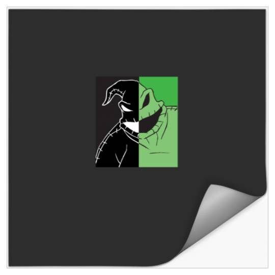 Disneyss The Nightmare Before Christmas Oogie Boogie Split Stickers
