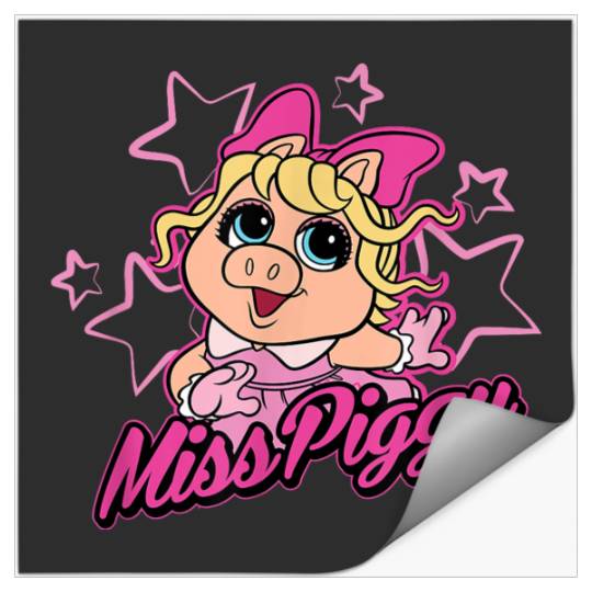 Disneyss Muppet Babies Miss Piggy Stickers