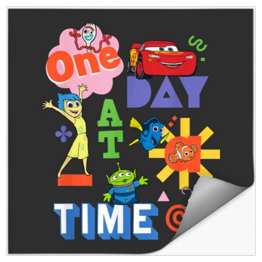 Disneyss Pixars Feelin Fine One Day At A Time Stickers