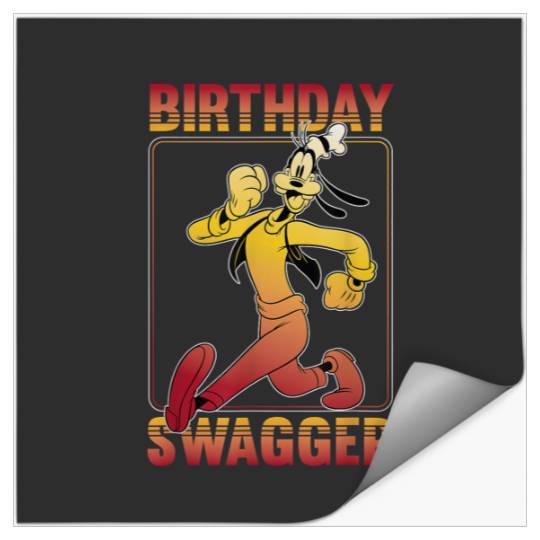 Disney Goofy Birthday Swagger Stickers