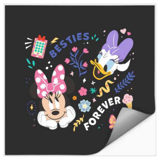 Disney Mickey And Friends Minnie & Daisy Besties Forever Stickers