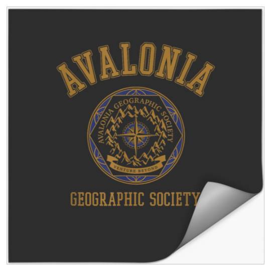 Disney Strange World Avalonia Geograhic Society Stickers