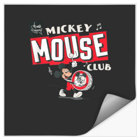 Discover Disney 100 Mickey Mouse Club Drum Color  D100 41 Stickers