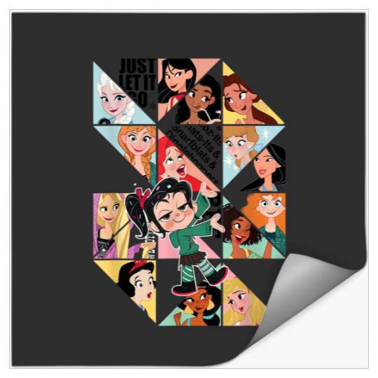 Disney WreckIt Ralph Vanellope Presents Disney P Stickers