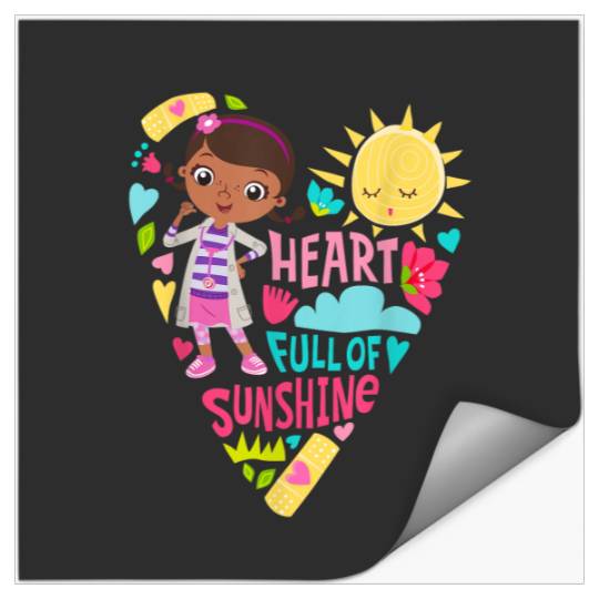 Discover Disney Doc McStuffins Heart Full of Sunshine Gir Stickers