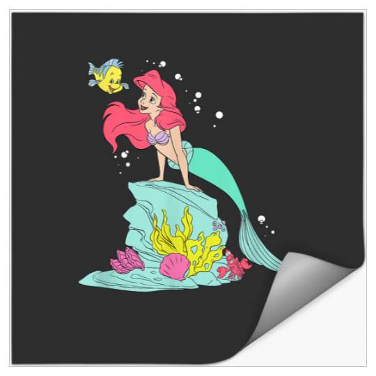 Discover Disney The Little Mermaid Ariel Flounder Sebasti Stickers