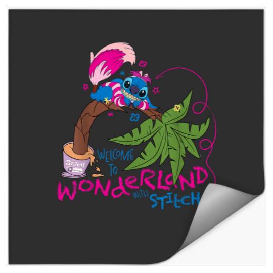 Discover Disney 100 Stitch in Costume Cheshire Cat Wonder Stickers