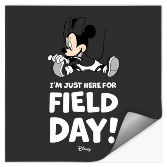 Discover Disney Mickey Just Here For Field Day Stickers