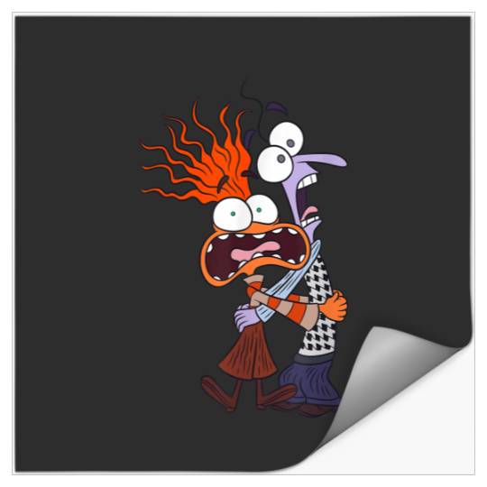 Discover Disney and Pixars Inside Out 2 Toony Colors Anxi Stickers