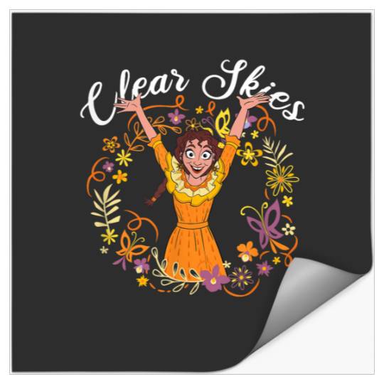 Disney Encanto Pepa Clear Skies Floral Stickers