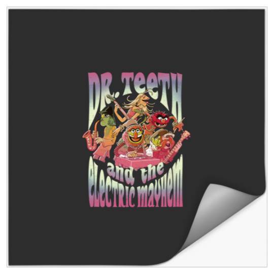 Disneyss The Muppets Dr Teeth And The Electric Mayhem Stickers