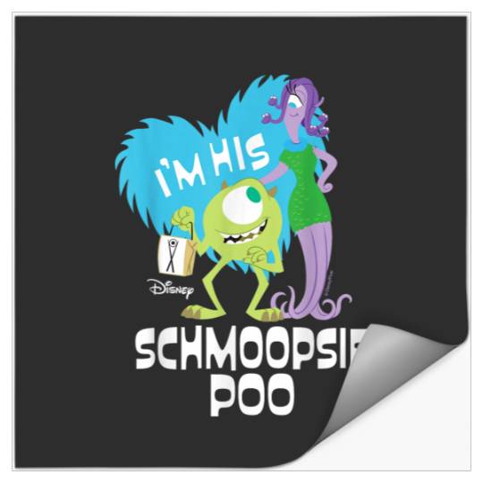 Discover Disney Monsters Inc Im His Schmoopsie Poo Stickers