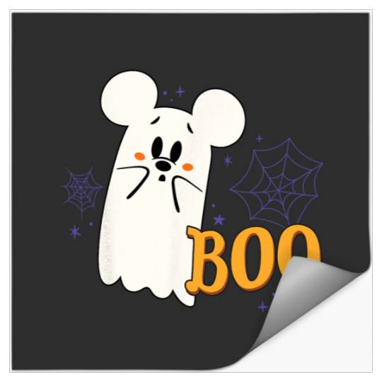Discover Disney Mickey Mouse Cute Little  Boo Halloween Stickers