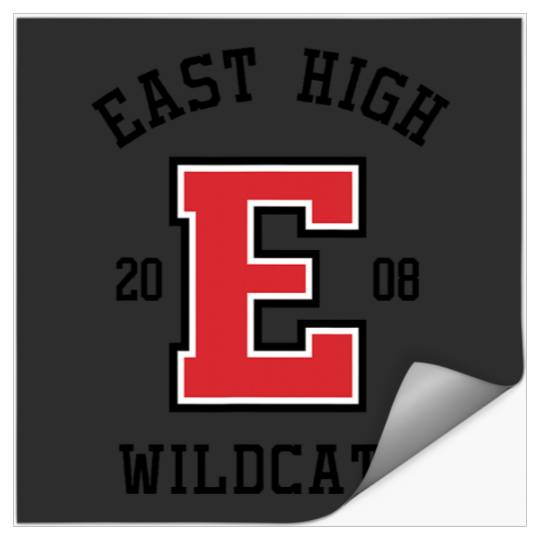 Disney High School Musical The Series East High Wildcats Stickers