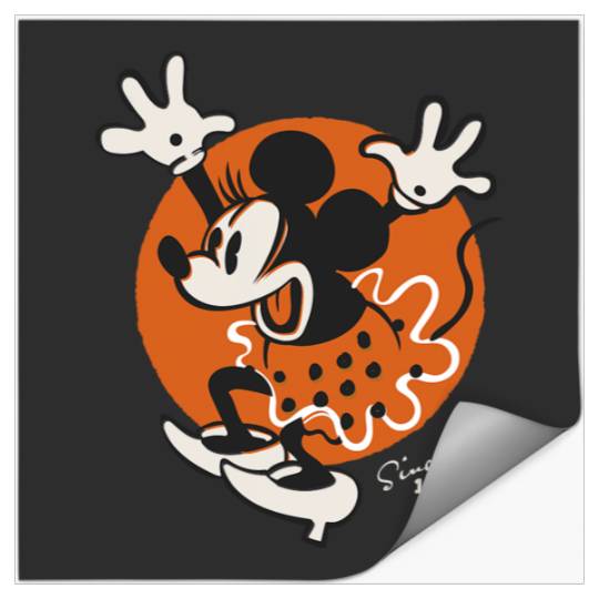 Discover Disney 100 Minnie Mouse Excited Since 1928  D100 Stickers