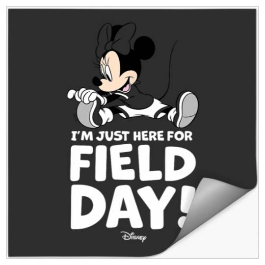 Disney - Mickey Just Here For Field Day Stickers