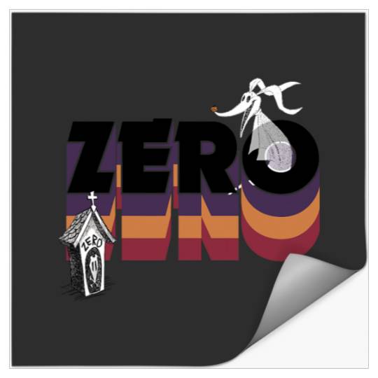 Discover Disney The Nightmare Before Christmas Zero Dog House Poster Stickers