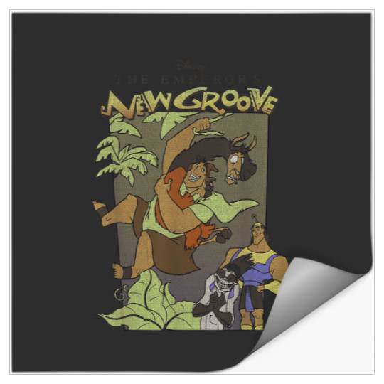 Discover Disney The Emperors New Groove Group Shot Cartoo Stickers