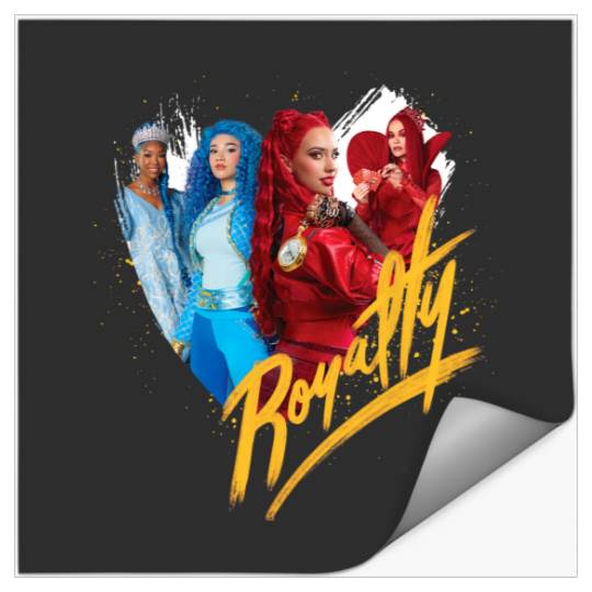 Discover Disney Descendants 4 The Rise of Red Royalty Stickers
